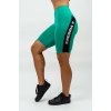Dámske cyklistické kraťasy Nebbia ICONIC High Waisted Biker Shorts 238 green XS