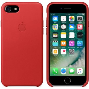 Púzdro APPLE iPhone 7 Leather Case červené