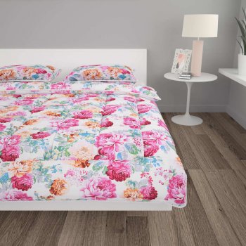 vidaXL Zimný paplón vankúše súprava 3 ks látka potlač 240x220 80x80 od 64 €  - Heureka.sk