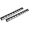 PABAP Neviditeľný obrubník čierny 45 mm x 1000 mm