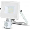V-TAC LED reflektor V-TAC 20W SAMSUNG Motion Sensor Biela VT-20-S warm 1600lm