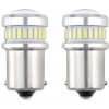 LED žiarovka BA 15S CANBUS 3014 24SMD + 3030 6SMD 1156 (R5W, R10W) P21 White 12V24V
