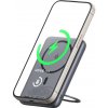 Mcdodo – Magnetic Power Bank Meta Series magnetická powerbanka s integrovaným 360° prstencovým stojanom 5000 mAh 20W s digitálnym displejom – tmavosivá