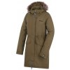Husky Dámsky zimný kabát Nelidas L dk. khaki Veľkosť: M