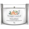 Yankee Candle White Spruce & Grapefruit votivná sviečka v skle 37 g