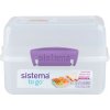 Sistema Obedový box Lunch Cube To Go 1.4l fialová