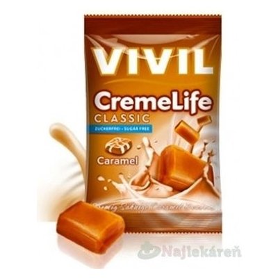 VIVIL BONBONS CREME LIFE CLASSIC karamelovo-smotanove 110 g