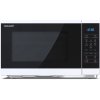 Sharp YC-MS252AE-W mikrovlnná rúra Na pracovnú dosku Sólo mikrovlnná rúra 25 L 900 W Čierna, Biela (YC-MS252AE-W)