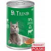 Dr. Trend vlhké krmivo pre mačky s hovädzím mäsom 70% 10x400 g