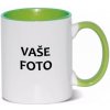 FOTOpošta hrnček s fotkou farebný ZELENÝ 350 ml