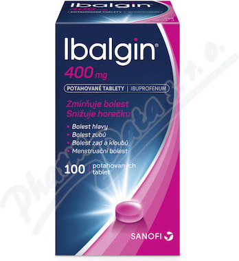 Ibalgin 400 tbl.flm. 100 x 400 mg od 6,41 € - Heureka.sk