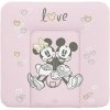 CEBA Podložka mäkká na komodu Disney Minnie & Mickey Pink 75 x 72