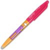 PILOT Frixion Ball Best Friends, gélové pero 0,7mm, gumovateľné, s vrchnáčikom, farba tela žlto ružová, modrá náplň