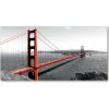 Fotoobraz na skle Most San Francisco 100x50 cm