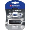 Verbatim USB flash disk, USB 3.0, 128GB, V3, Store N Go, čierny, 49189, USB A, s výsuvným konektorom