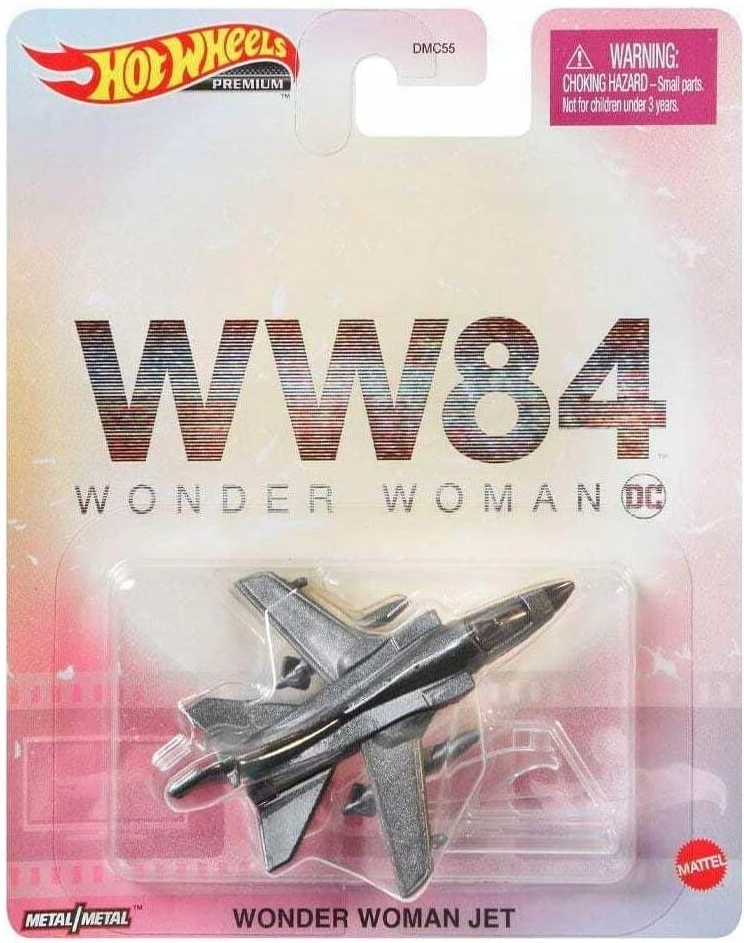 Mattel Hot Wheels Premium Ww84 Wonder Woman Jet