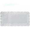 Wimex Dekoračná krajka PAP hranatá biela 46x36 cm 100 ks
