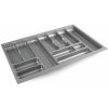 Interex Príborník ALFA / Šedá metalíza 450 - 490 mm 710 - 735 mm Bez orezania