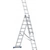 Rebrík G21 3-dielny 5,9 m trojdielny 5,9m, 3x9 priečok 6390384