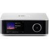 WiiM Ultra Strieborná (3,5-palcový dotykový displej. Hliníkový kryt.32-bit/384 kHz ES9038 Q2M.PHONO input, HDMI eARC, USB input, Tidal Connect, ROON)