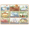 Tooky Toy Bludisko Dopravné prostriedky