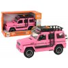 Lean Toys Ružový Jeep svetelné a zvukové efekty