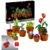 LEGO® Icons Drobné izbové rastliny 10329 + Darček LEGO® Botanicals Prívesok na tašku - Ruža LEGO