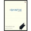 DANTIK rám na obraz 15 x 20 Černá matná