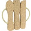 Jelinek Cork Group Korková podložka s lanom Príbor 14.5x23cm