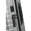 Samsonite PROXIS SP. 55/20 EXP length 40 cm, 40/46 l- príručný rozšíriteľný kufor 55x40x20/23 cm 158191 - Silver - proxis 158191