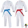 Adidas WKF Kimono ADILIGHT K191SK, Premier League Farba: Červená, Veľkosť: 155