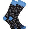 Veselé ponožky Styx vysoké doodle (H1256) XL 120 dní na výmenu alebo vrátenie tovaru!