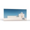 Architektúra Minimalistická svätyňa Egejského mora | Obrazy Vintessia Rozmery panoráma: 40x80