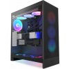 Počítačová skriňa NZXT H7 Flow RGB (2024) All Black (CM-H72FB-R1)