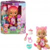 MATTEL My Garden Baby™ Kočičí miminko se svačinkou růžové, HHP29