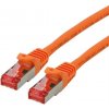 S/FTP (PiMF) Patchkábel LSOH 1.5m cat.6, oranžový, Cu, Component Level, GHMT