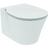 Ideal Standard Connect Air - Závesné WC s doskou SoftClose, AquaBlade, biela E008701