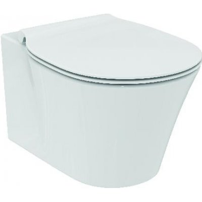 Ideal Standard Connect Air - Závesné WC s doskou SoftClose, AquaBlade, biela E008701