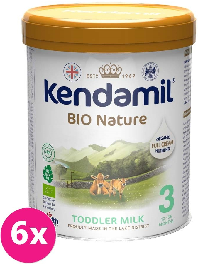 Kendamil 3 BIO Nature DHA+ 6 x 800 g