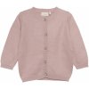 Kardigan z bambusovej viskózy Misty Rose FIXONI 62 cm