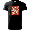 Znak ČSR - Československá republika (1948–1960) - Klasické pánske tričko vyššej gramáže - 2XL ( Čierna )