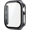 AppleKing metalické puzdro s tvrdeným sklom pre Apple Watch 42mm (Series 10 / 11) - tmavo šedé - možnosť vrátiť tovar ZADARMO do 30tich dní