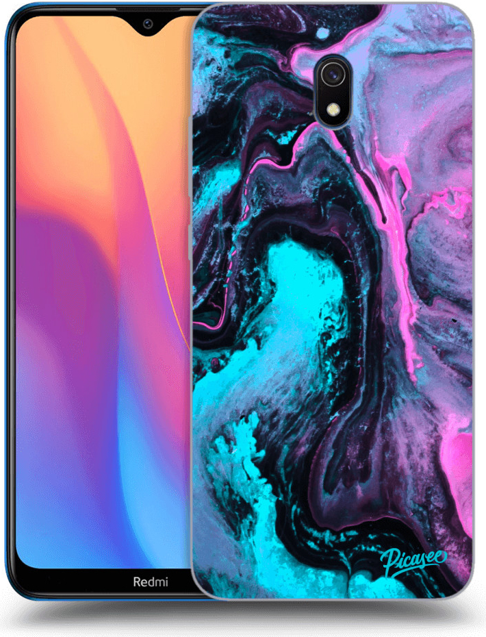 Púzdro Picasee silikónové Xiaomi Redmi 8A - Lean 2 čiré