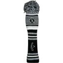 Callaway Pom Pom hybrid Headcover Black/White/Grey