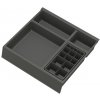 GOLLINUCCI Kúpeľňový organizér s príslušenstvom 270mm 241x242x53mm antracit 10900302