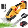 Akumulátorové elektrické nožnice Riwall RAHT 5220 SET, 51 cm, 20 V