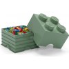 LEGO Storage LEGO úložný box 4 Varianta: Box army zelená (4 Knobs 4003)