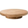 Lumarko Kulatý dubový talíř, nízký, průměr 280/170 mm