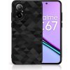 VSETKONAMOBIL 83961 MY ART Ochranný kryt pre Realme C67 BLACK TRIANGLES (232)
