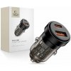 NABÍJAČKA DO AUTA TECH-PROTECT CC03 2-PORT CAR CHARGER PD30W/QC3.0 Čierny